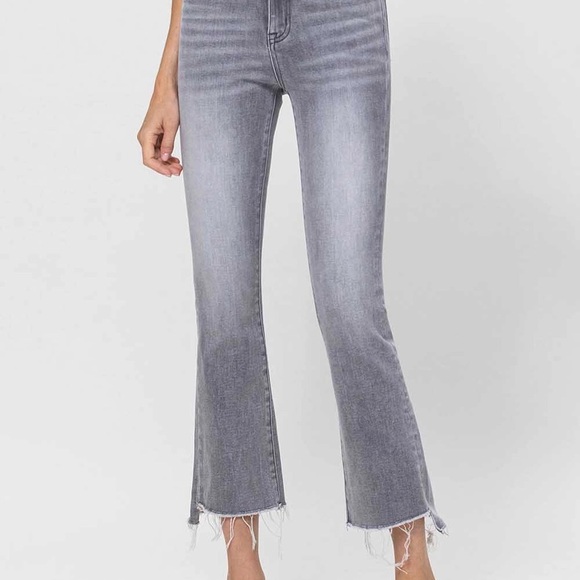 Vervet Denim - Vervet by Flying Monkey High Rise Cropped Flare 29